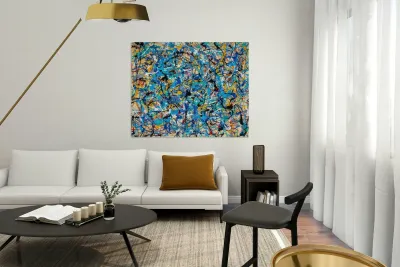 Jackson Pollock 18 Reproduction