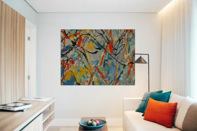 Jackson Pollock 21 Reproduction