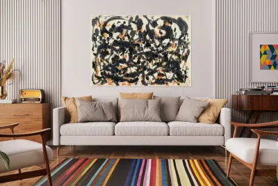 Jackson Pollock 37 Reproduction