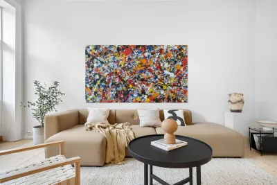 Jackson Pollock 38 Reproduction