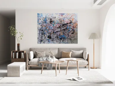 Jackson Pollock 4 Reproduction