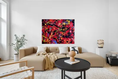 Jackson Pollock 5 Reproduction