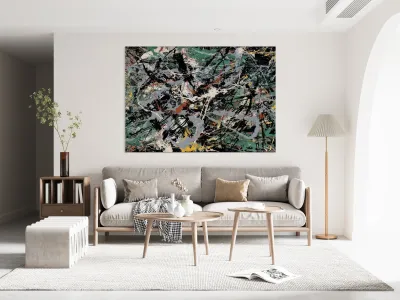 Jackson Pollock 7 Reproduction