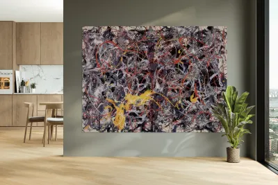 Jackson Pollock 18 Reproduction