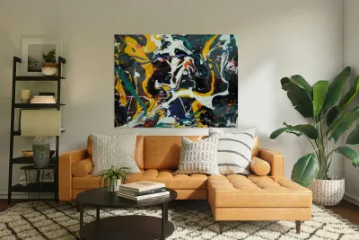 Jackson Pollock 20 Reproduction