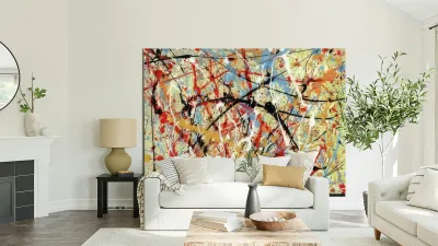 Jackson Pollock 23 Reproduction