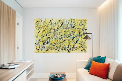Jackson Pollock 24 Reproduction