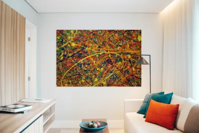 Jackson Pollock 25 Reproduction