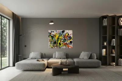 Jackson Pollock 26 Reproduction