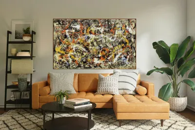 Jackson Pollock 27 Reproduction