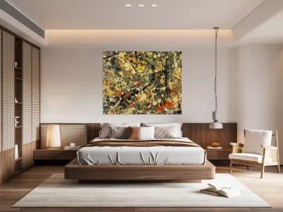 Jackson Pollock 35 Reproduction