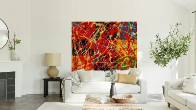 Jackson Pollock 36 Reproduction