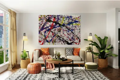 Jackson Pollock 37 Reproduction