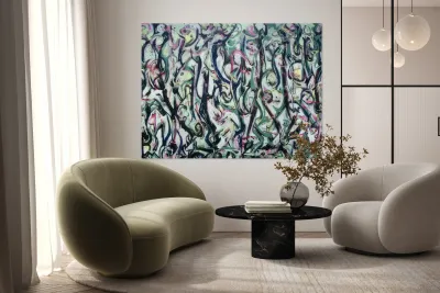 Jackson Pollock 42 Reproduction