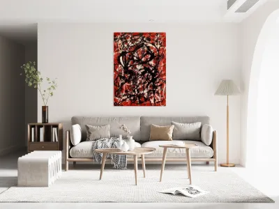 Jackson Pollock 44 Reproduction