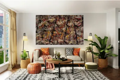 Jackson Pollock 45 Reproduction