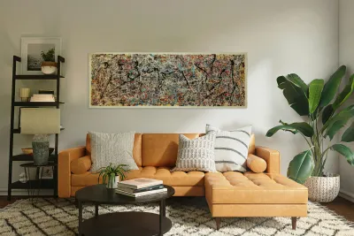 Jackson Pollock 1 Reproduction