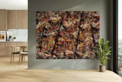 Jackson Pollock 2 Reproduction