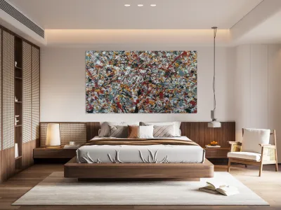 Jackson Pollock 5 Reproduction