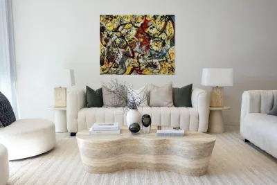 Jackson Pollock 8 Reproduction