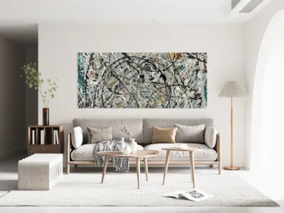 Jackson Pollock 12 Reproduction