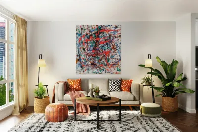 Jackson Pollock 14 Reproduction