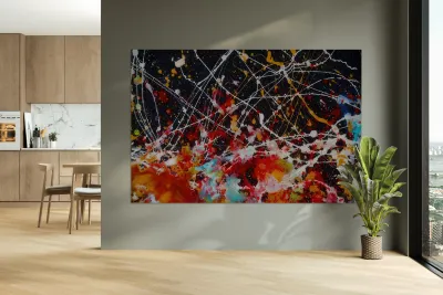 Jackson Pollock 18 Reproduction