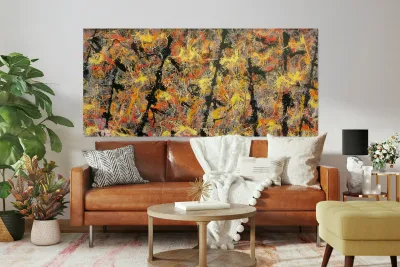 Jackson Pollock 19 Reproduction
