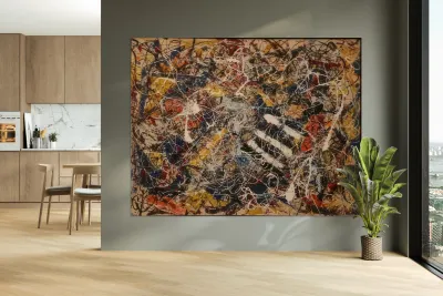 Jackson Pollock 21 Reproduction