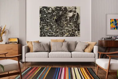 Jackson Pollock 23 Reproduction