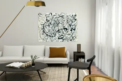 Jackson Pollock 45 Reproduction