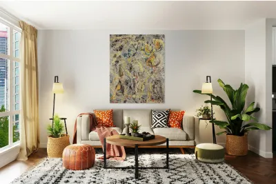 Jackson Pollock 52 Reproduction