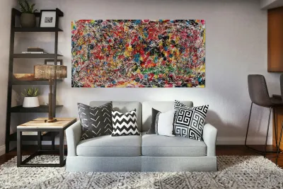 Jackson Pollock 54 Reproduction