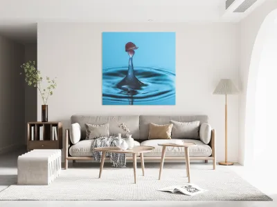 Water droplet collision - soldier Reproduction