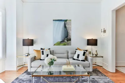 Viewing platform Canadian Horseshoe Falls at Niagara Reproduction