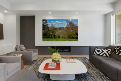 View across the rolling countryside of Cornwall Reproduction