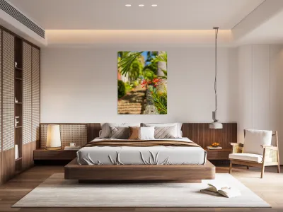 Famous 99 steps Charlotte Amalie Reproduction