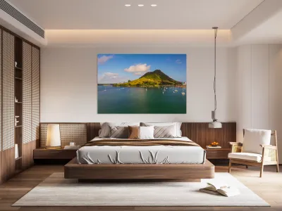 The Mount at Tauranga in NZ Reproduction