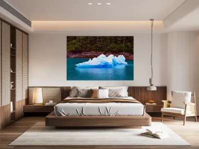 No Man is an Island Iceberg Reproduction