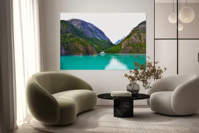 Majestic Mountains of Alaska Reproduction