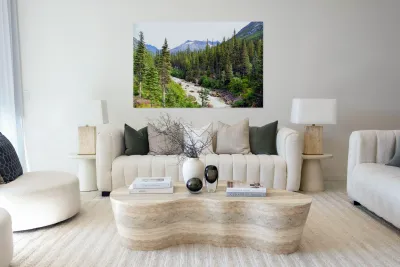 Majestic Mountains of Alaska 3C Reproduction