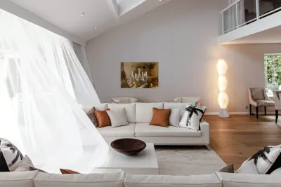 Candles in traditional kitchen in mission in California Reproduction