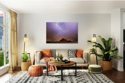 country stormy night Reproduction