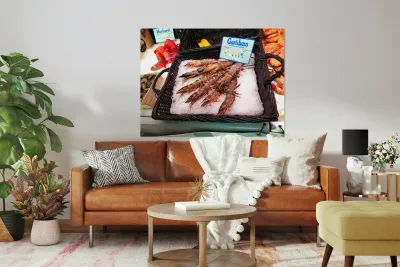 Farmers Market -- Seafood Reproduction