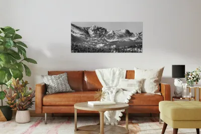 Ypsilon Mountain Fairchild Mountain Panorama Reproduction