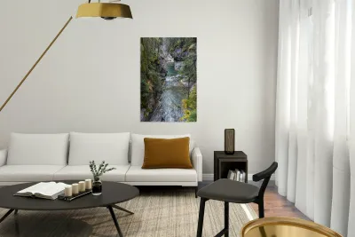 Johnston Canyon river Reproduction