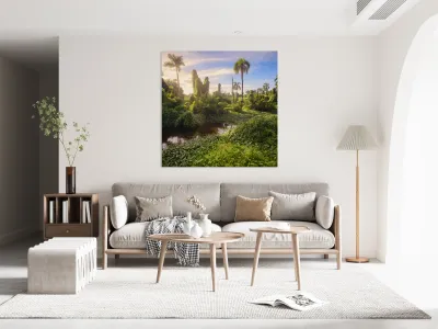 Jungle Garden Dominican Reproduction