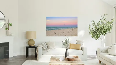 Cuban sunset colourful sky Reproduction