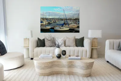 Sea of Boats B Reproduction