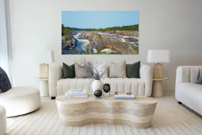 Great Falls Park Panoramic Reproduction